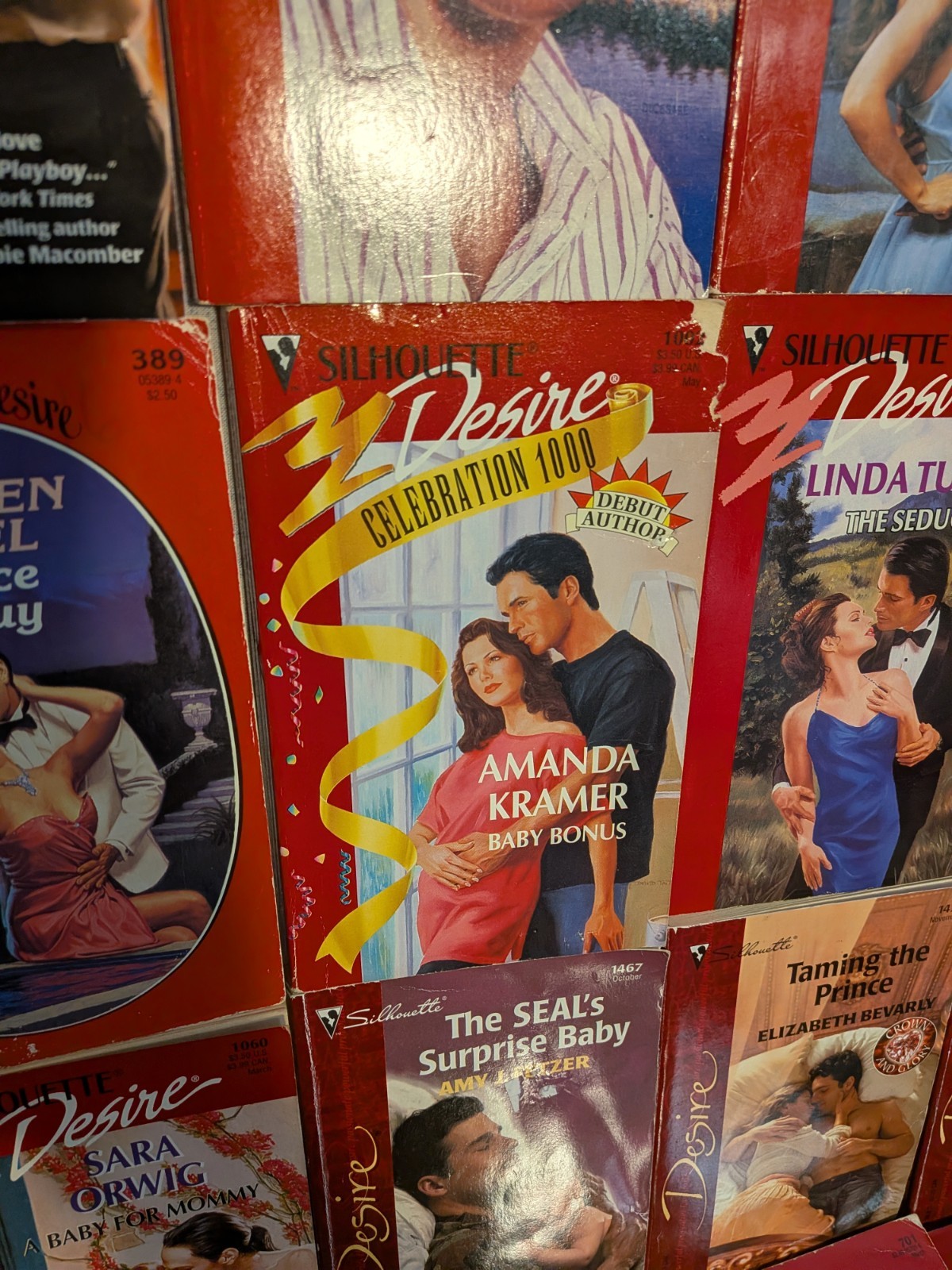 Romance Books: Silhouette Desire Huge Book Lot Of 85 Paperbacks Various Authors