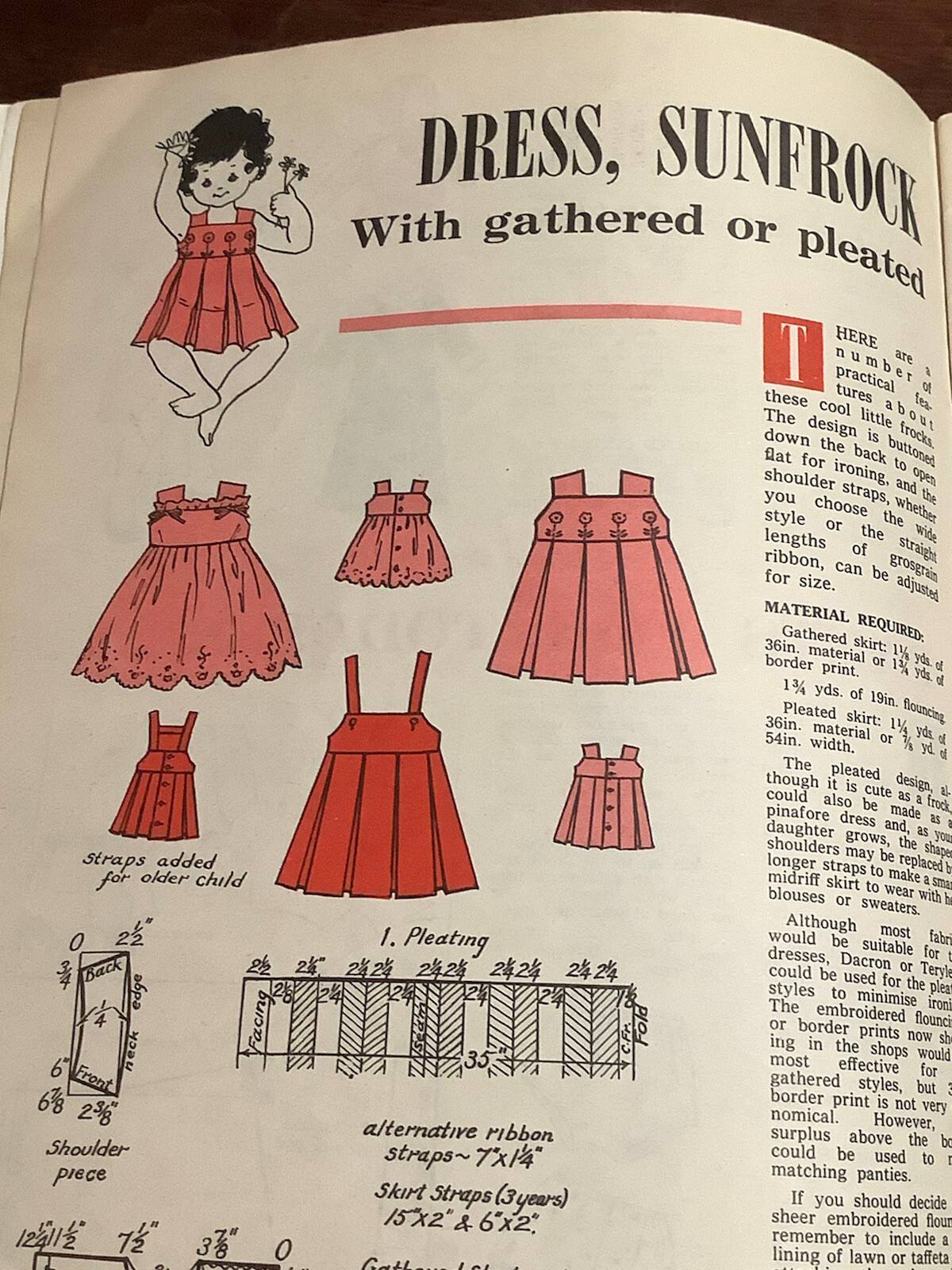 Boy & Girls Under 5 Years Fashion Pattern & Instructions Book By Enid Gilchrist