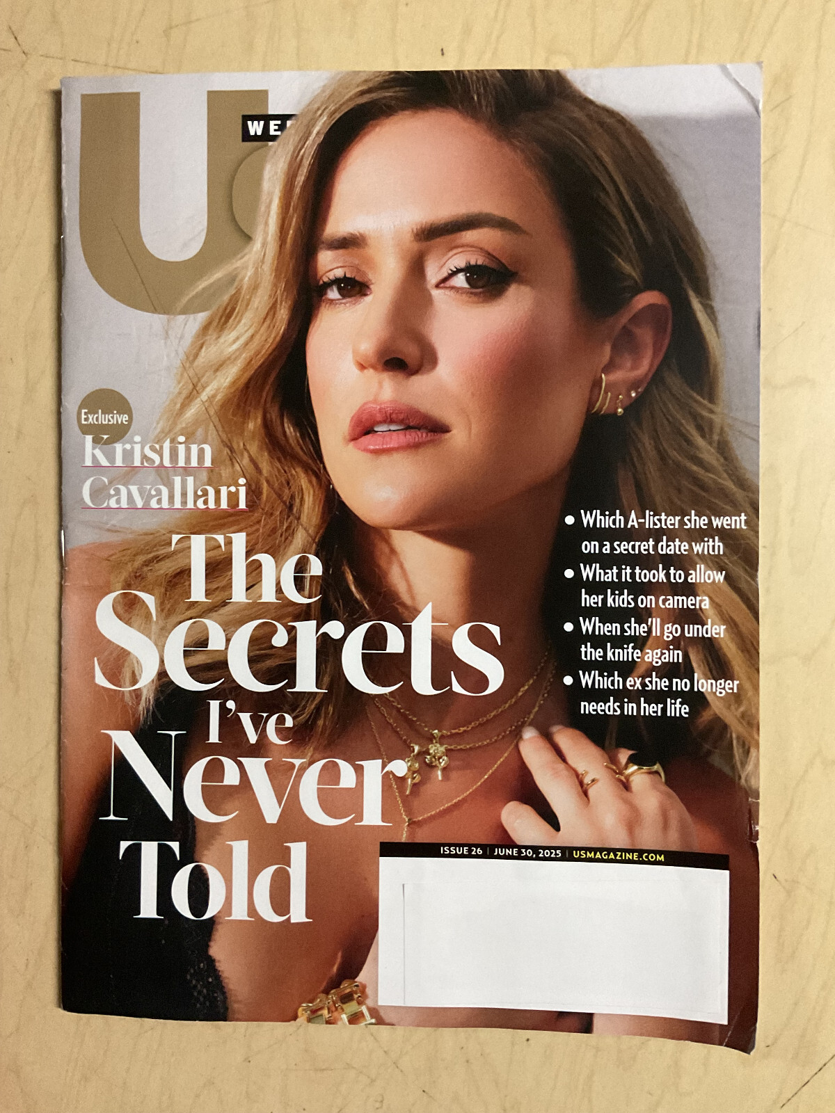 june 30, 2025 Us Weekly #26 MAGAZINE Kristin Cavallari sexy cover + Heidi Klum