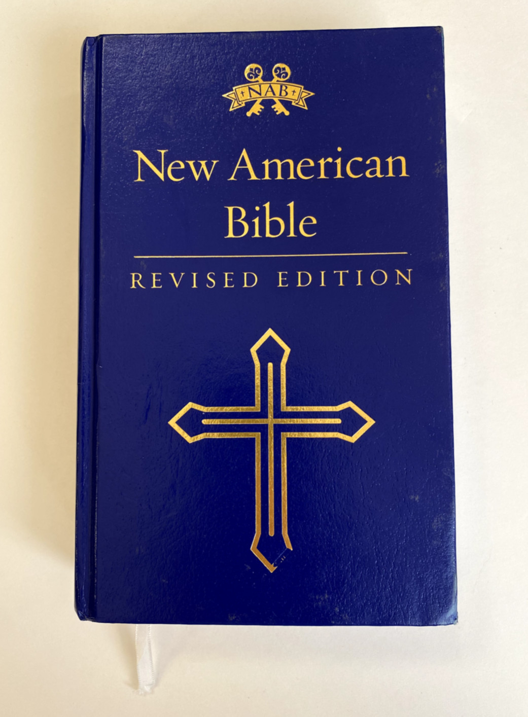 Bible – NABRE by American Bible Society, Revised Edition, Blue, Ships Fast