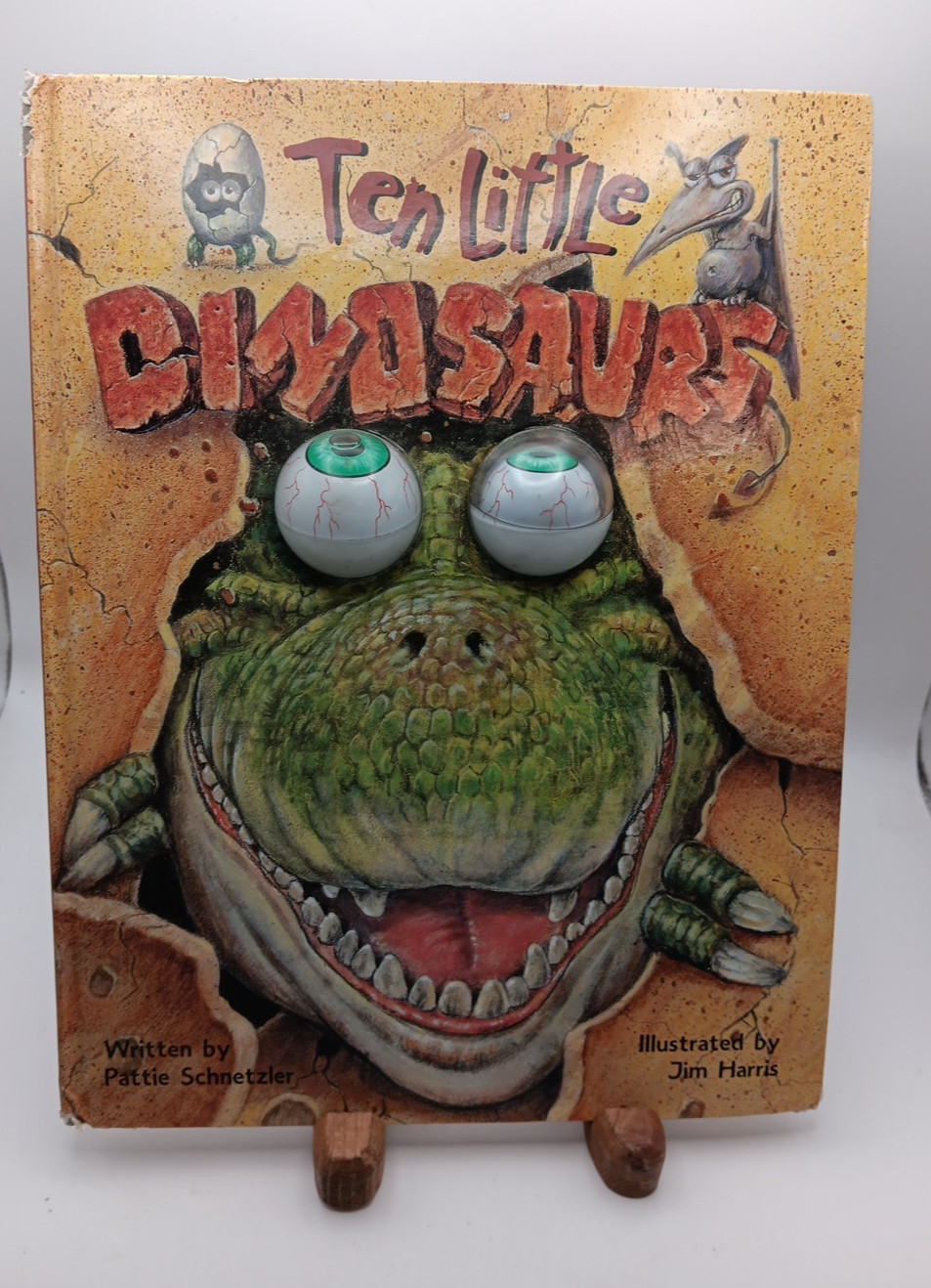 Ten Little Dinosaurs (Eyeball Animation): Board Book Edition – Board book – GOOD