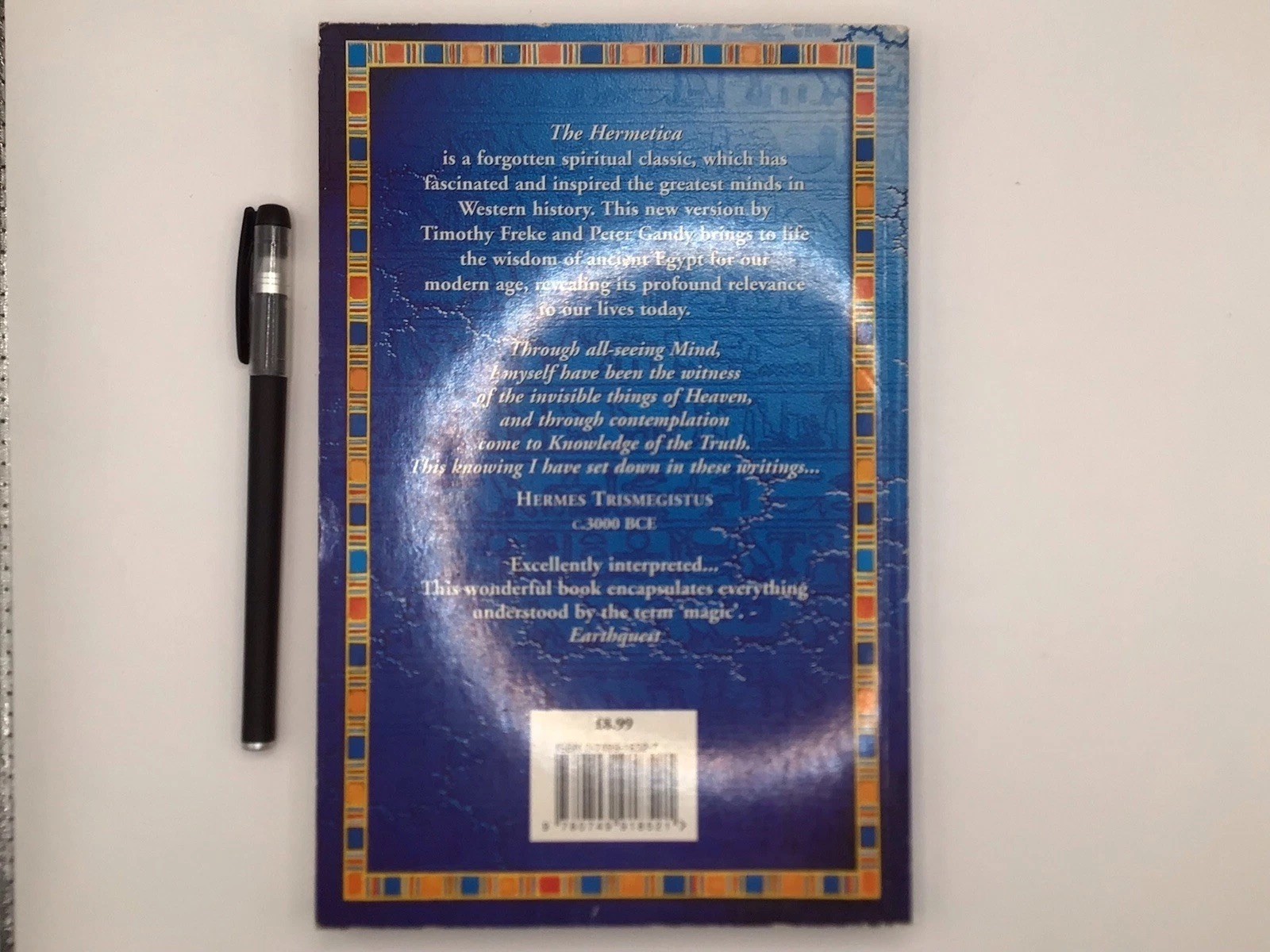 The Hermetica The Lost Wisdom Of The Pharoahs First Published 1997 Piatkus Pub