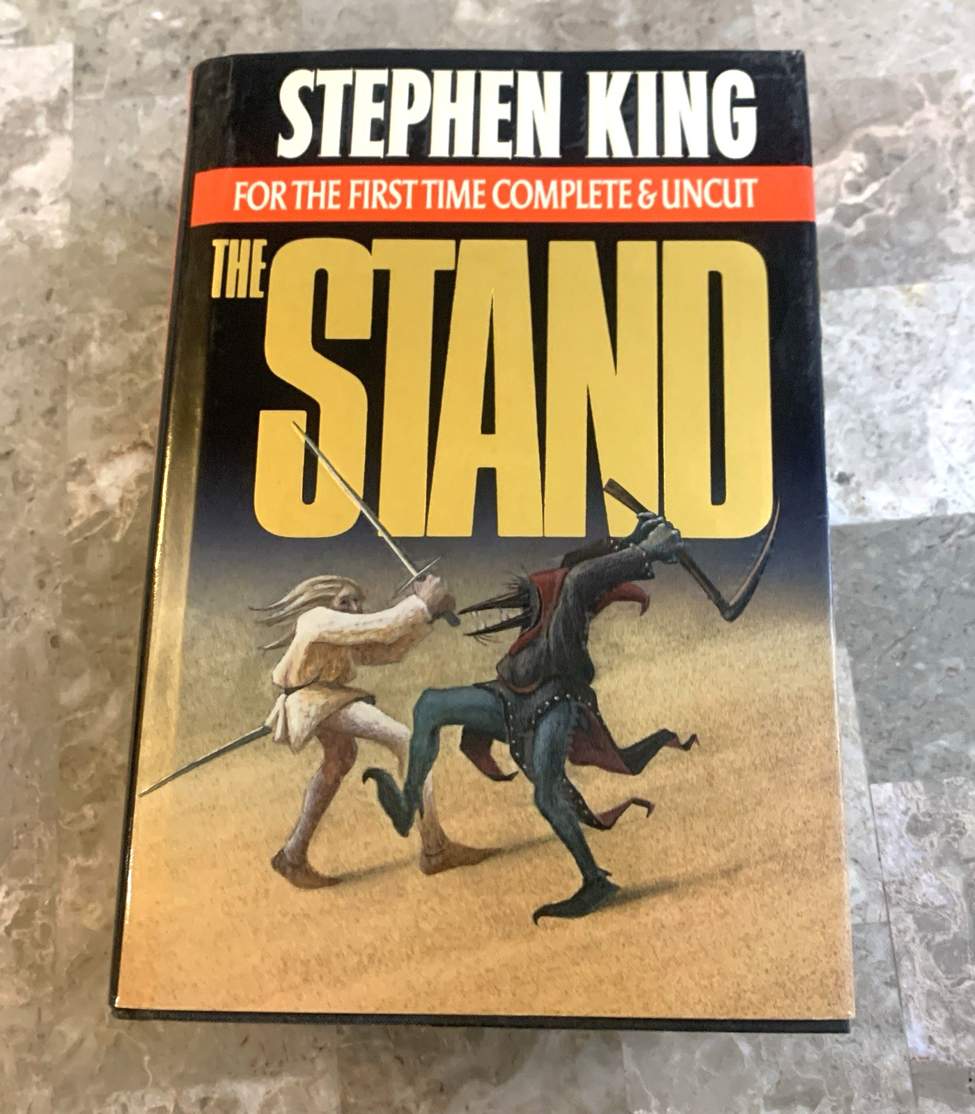 Stephen King The Stand For the First Time Complete & Uncut First Edition HCDJ!