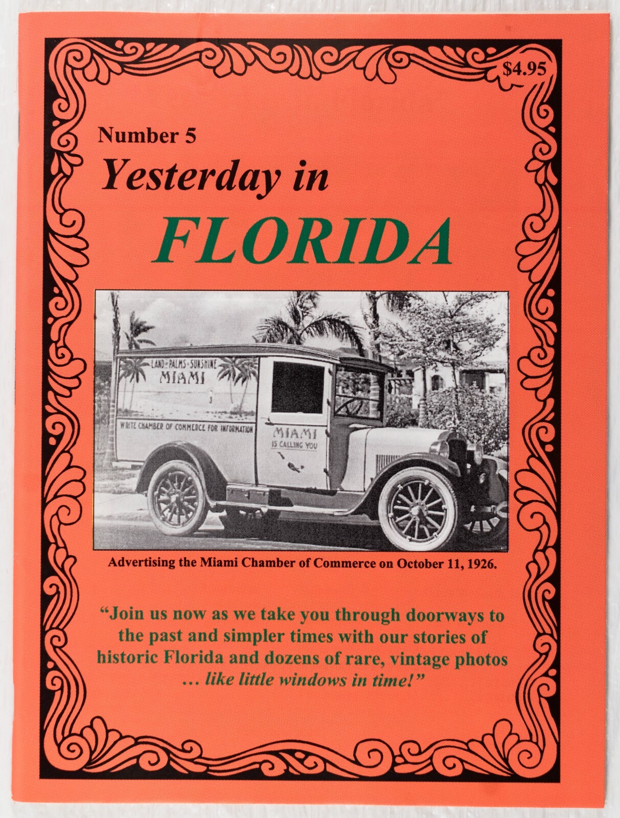 2002 YESTERDAY IN FLORIDA MAGAZINE VOL 5 MINT M600