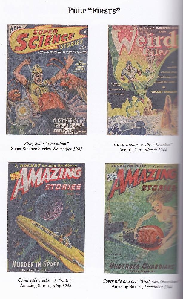 RAY BRADBURY COMPENDIUM (hardcover) fiction & non-fiction, full color, 392 pages
