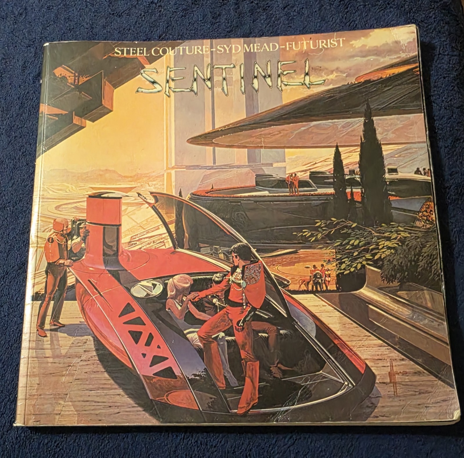 Sentinel Syd Mead Futurist Concept Art Book First Edition 1979 Dragon’s Dream