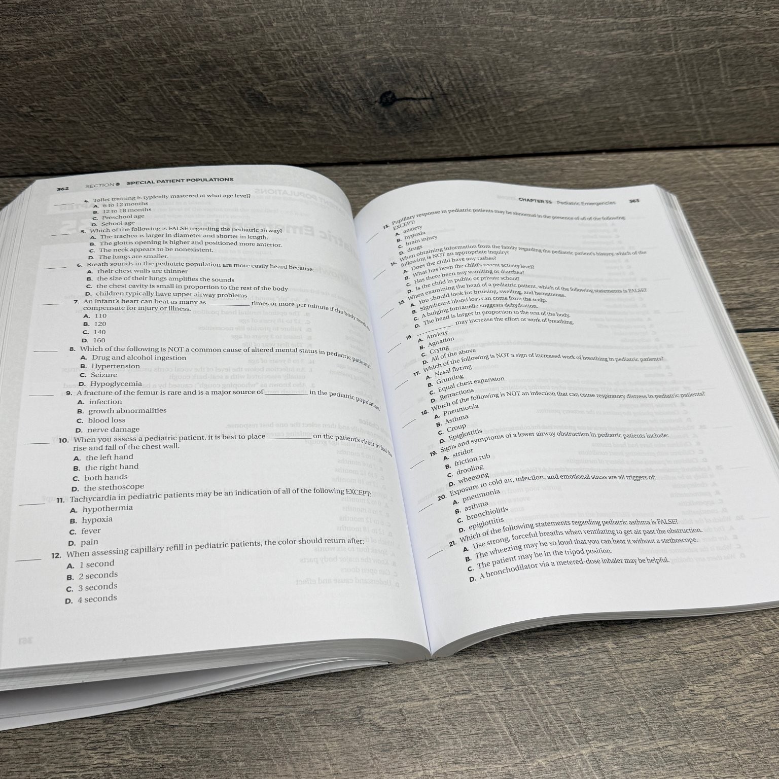 Emergency Care & Transportation of the Sick/Injured AAOS 12th Ed Workbook & Text