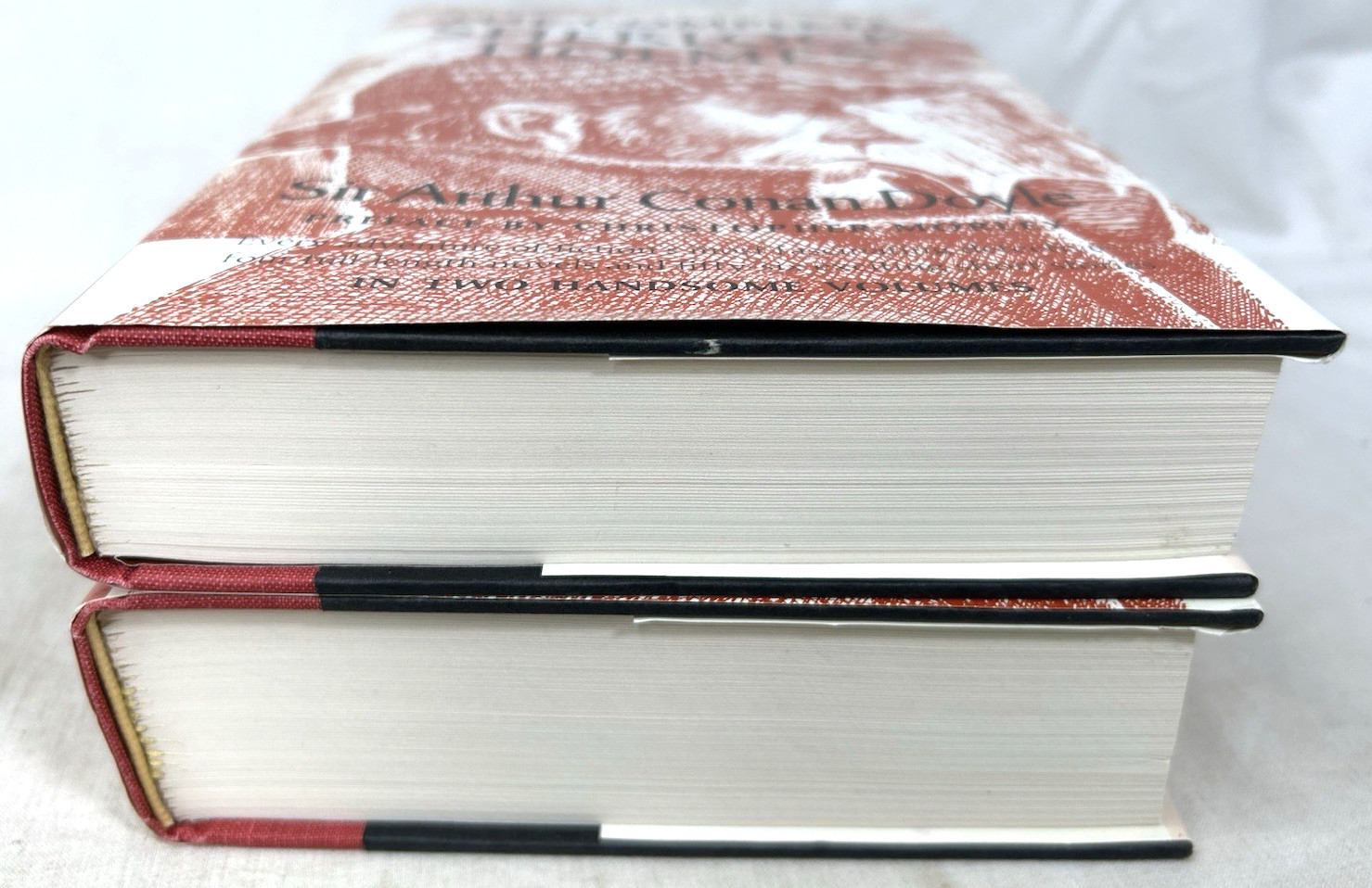 Vintage The Complete Sherlock Holmes in Two Volumes Doubleday HCDJ