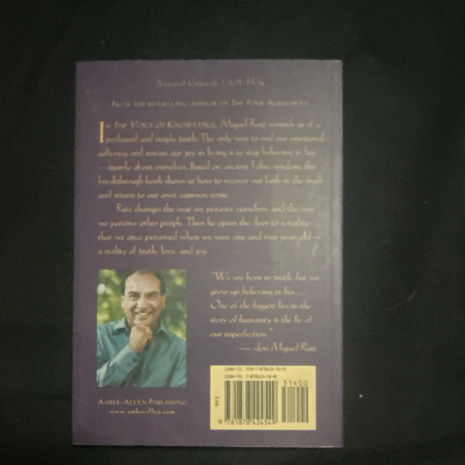 Don Miguel Ruiz, Janet Mills The Voice of Knowledge Paperback 2004 Toltec Wisdom