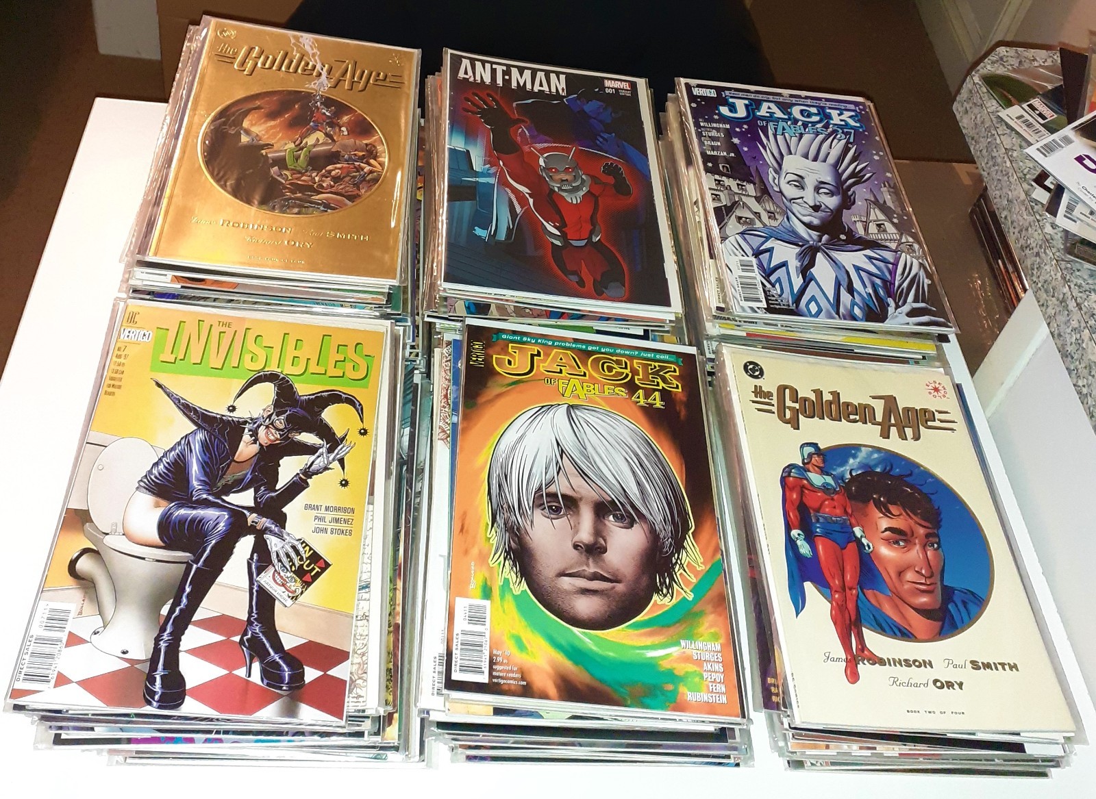 306x Huge COMICS lot 1980s 2000s Hellraiser Elektra Star Wars Hulk Vertigo Epic