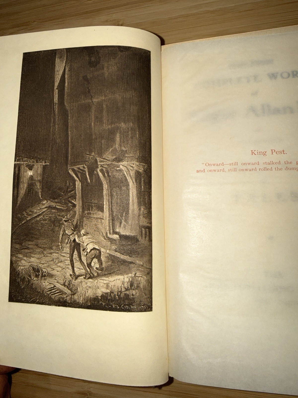 1902 Edgar Allan Poe Raven Edition Vol II Tales Limited No. 118 of 1000 Illustr