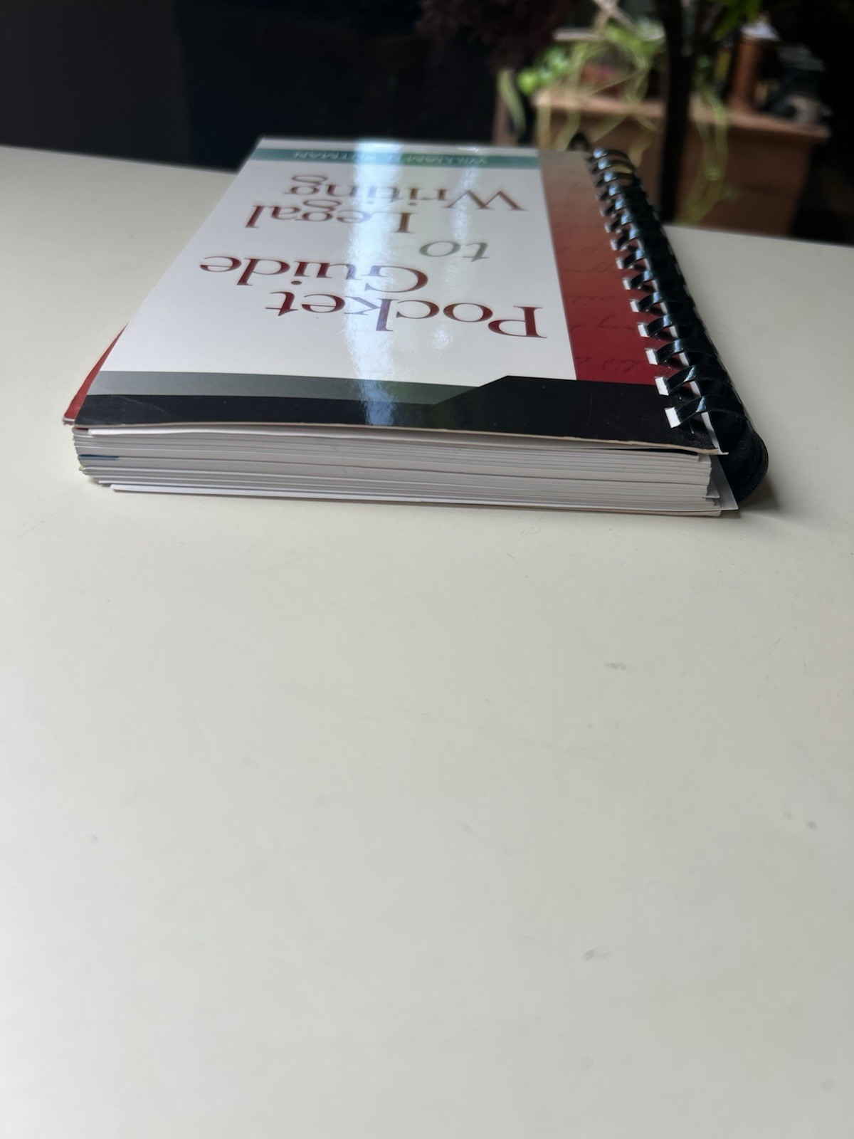 Pocket Guide to Legal Writing by William H. Putman Spiral Bound 2006