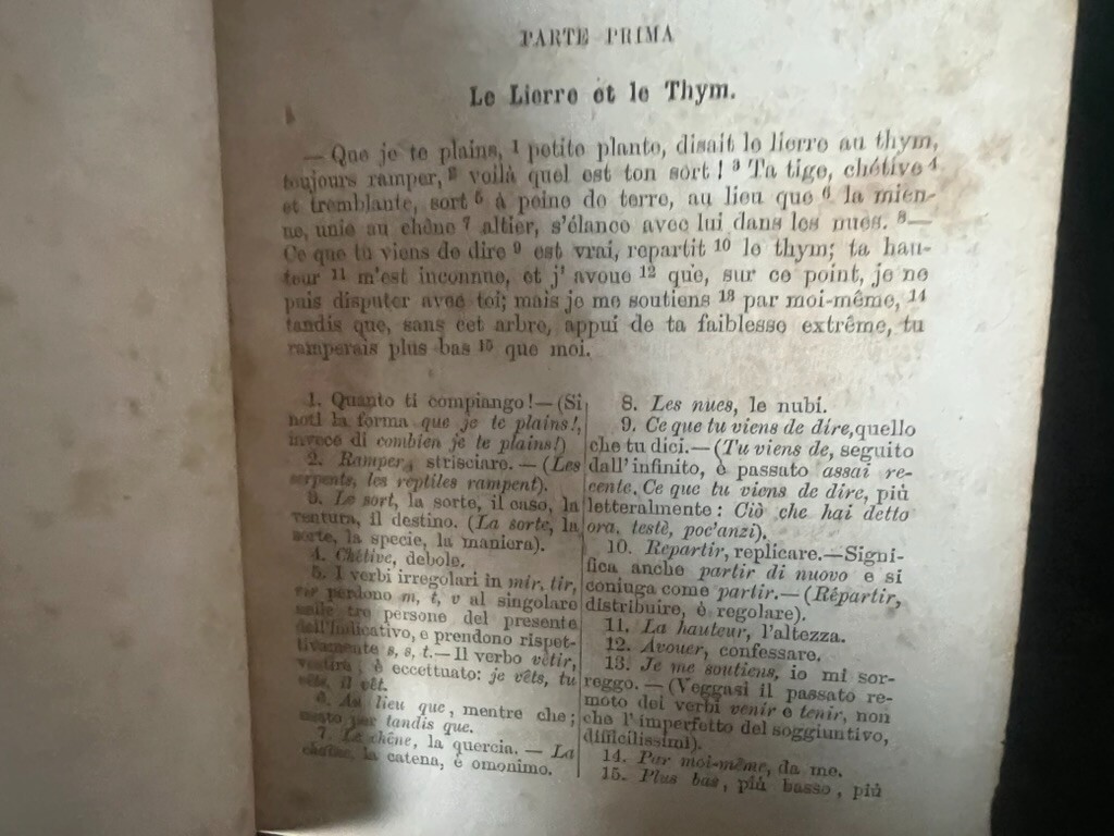 Book ANTHOLOGIE Short Stories French Italian In Prose Romeo From 1894