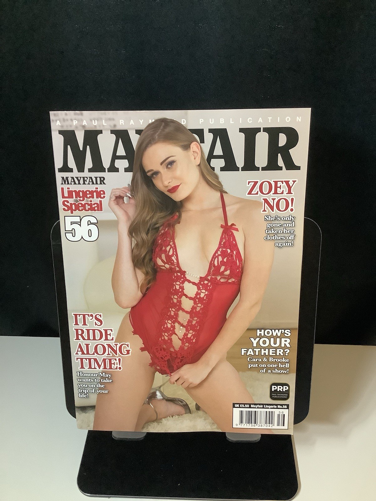Mayfair Paul Raymond Magazine PRP Lingerie Special No 56 UK Mag US Seller