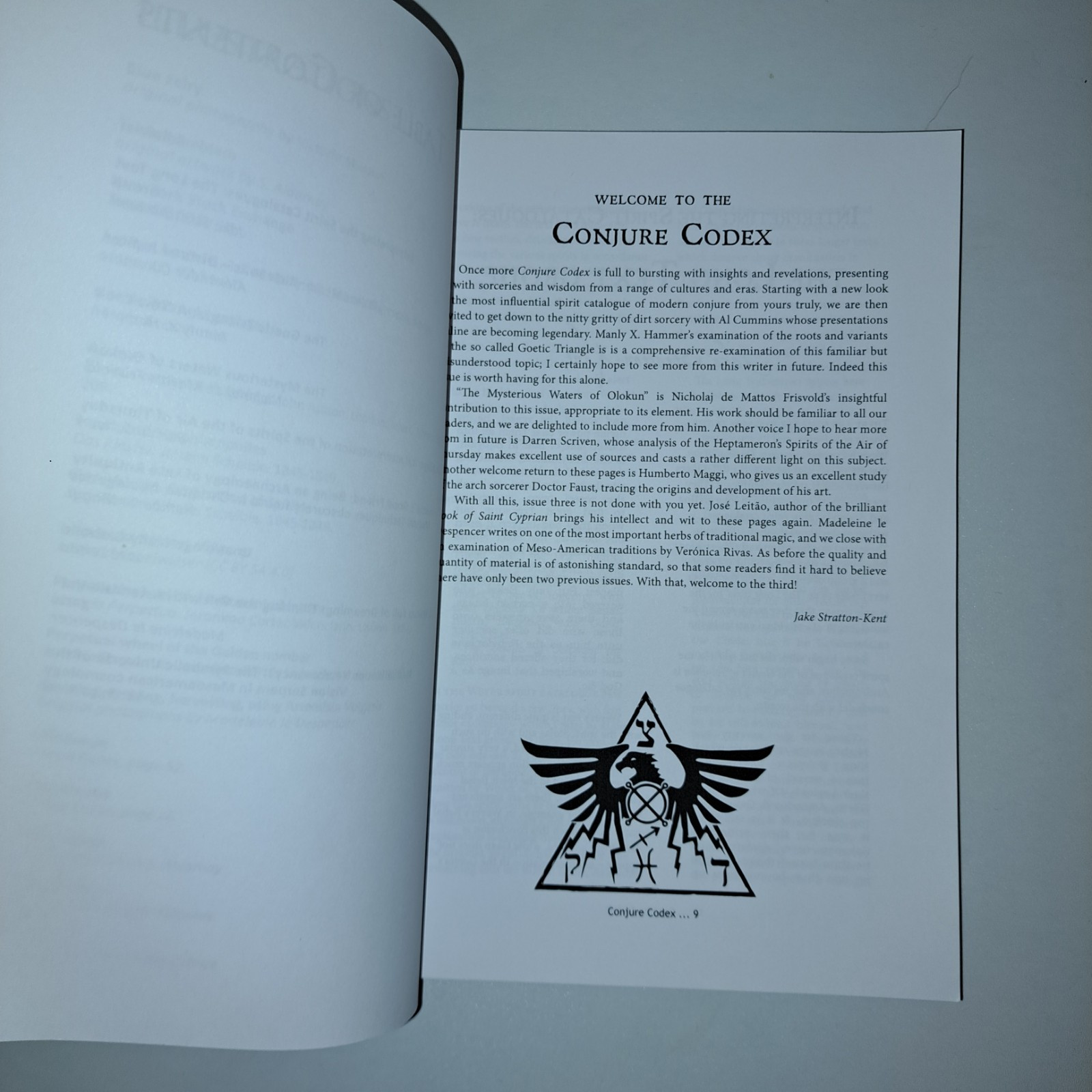 Conjure Codex 3 Jake Stratton-Kent – Hadean Press – Occult Grimoire Magic