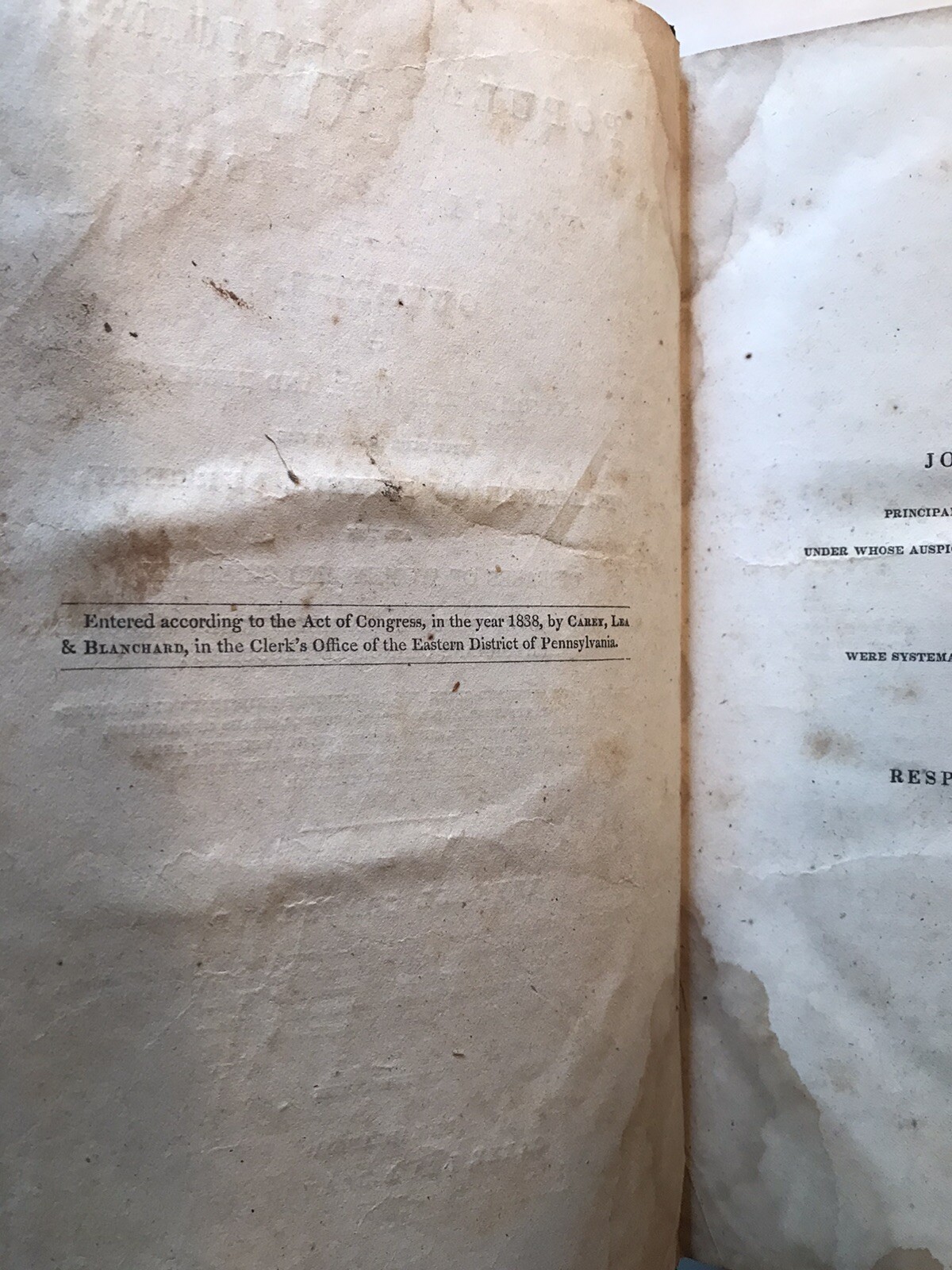 Popular Medicine Or Family Adviser, Reynell Coates, Leather, 1838, 1st Ed, RARE