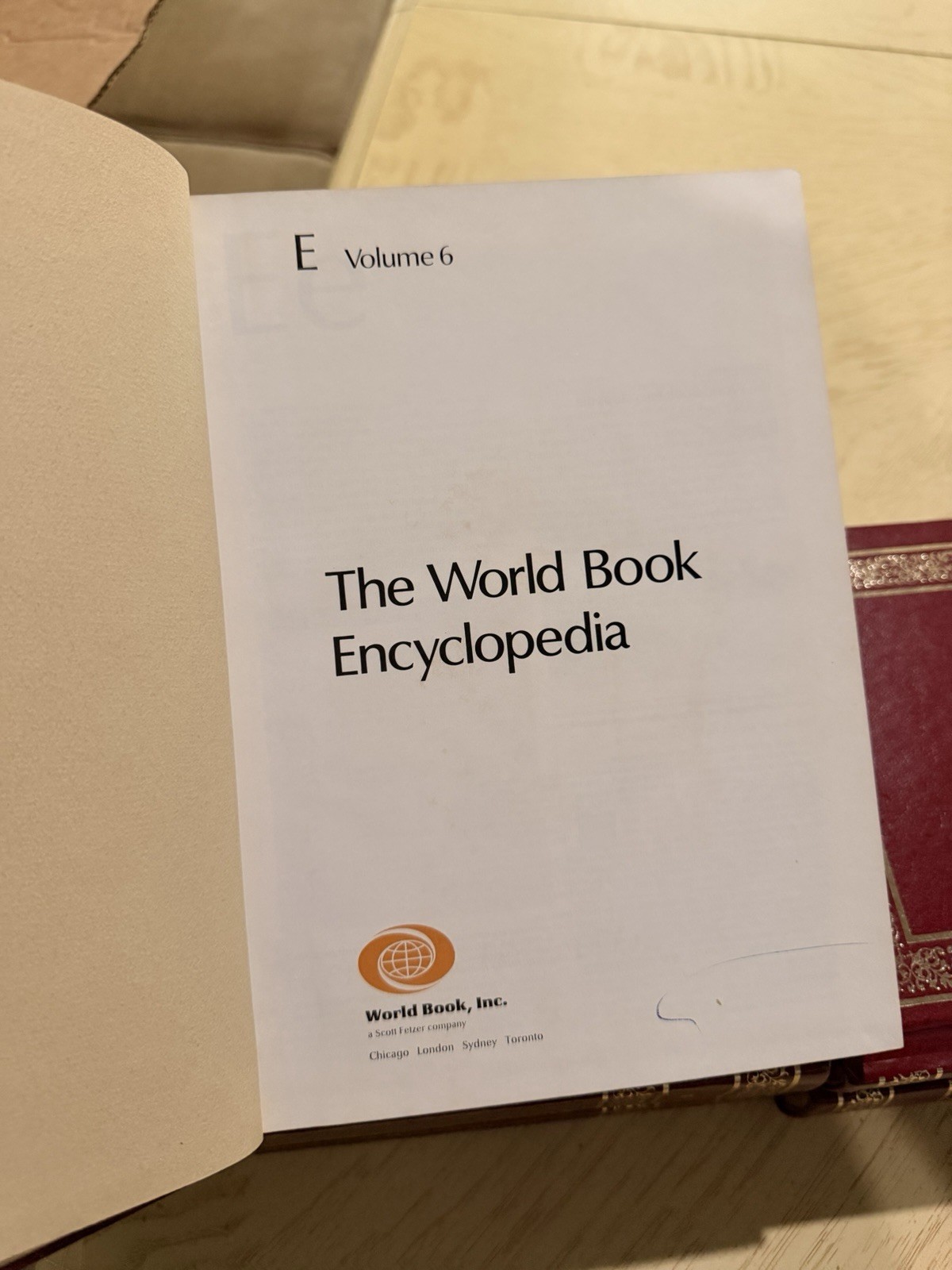 The World Book Encyclopedia set of 12 books)