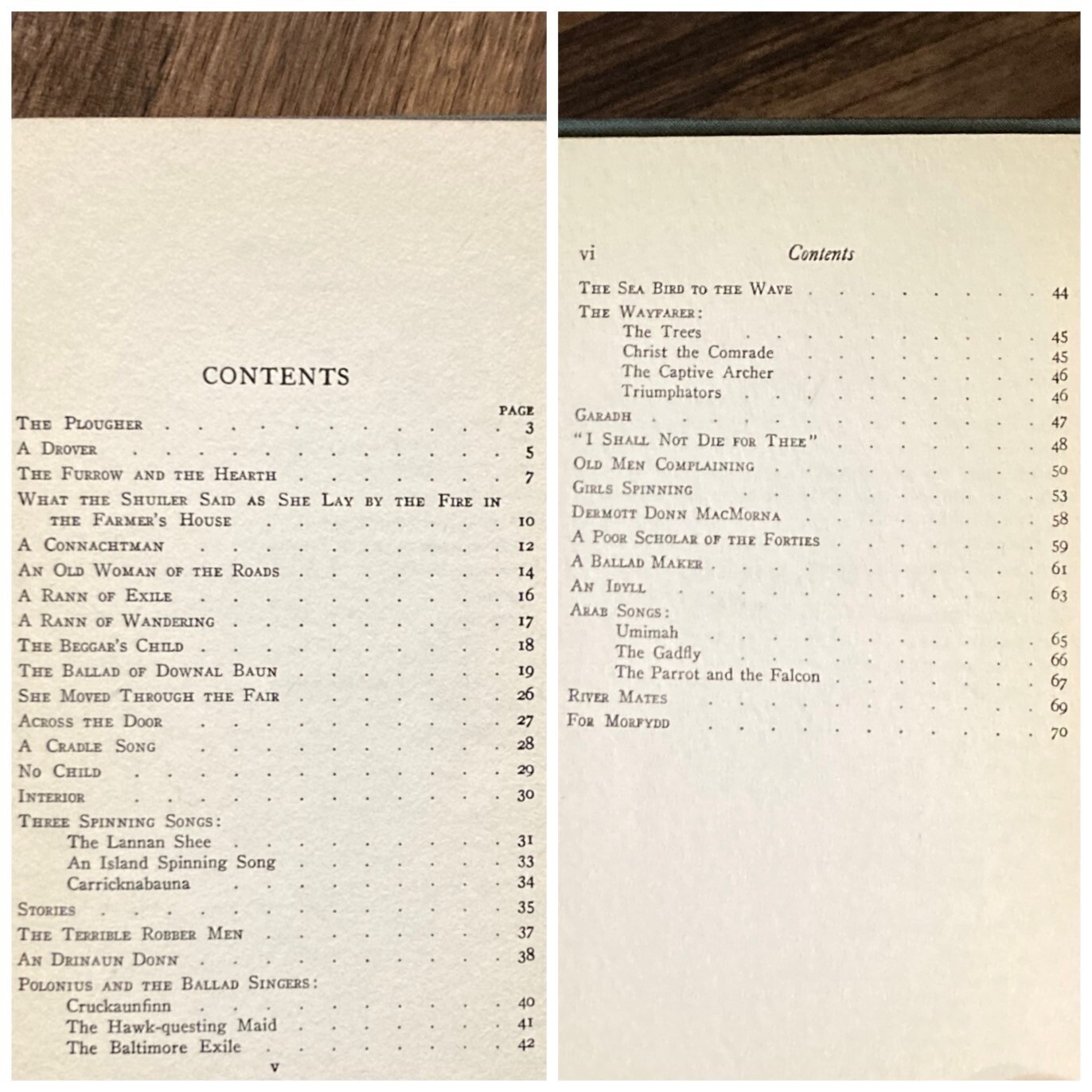 Wild Earth & Other Poems – Padraic Colum (1st edition) Henry Holt & Co., 1916