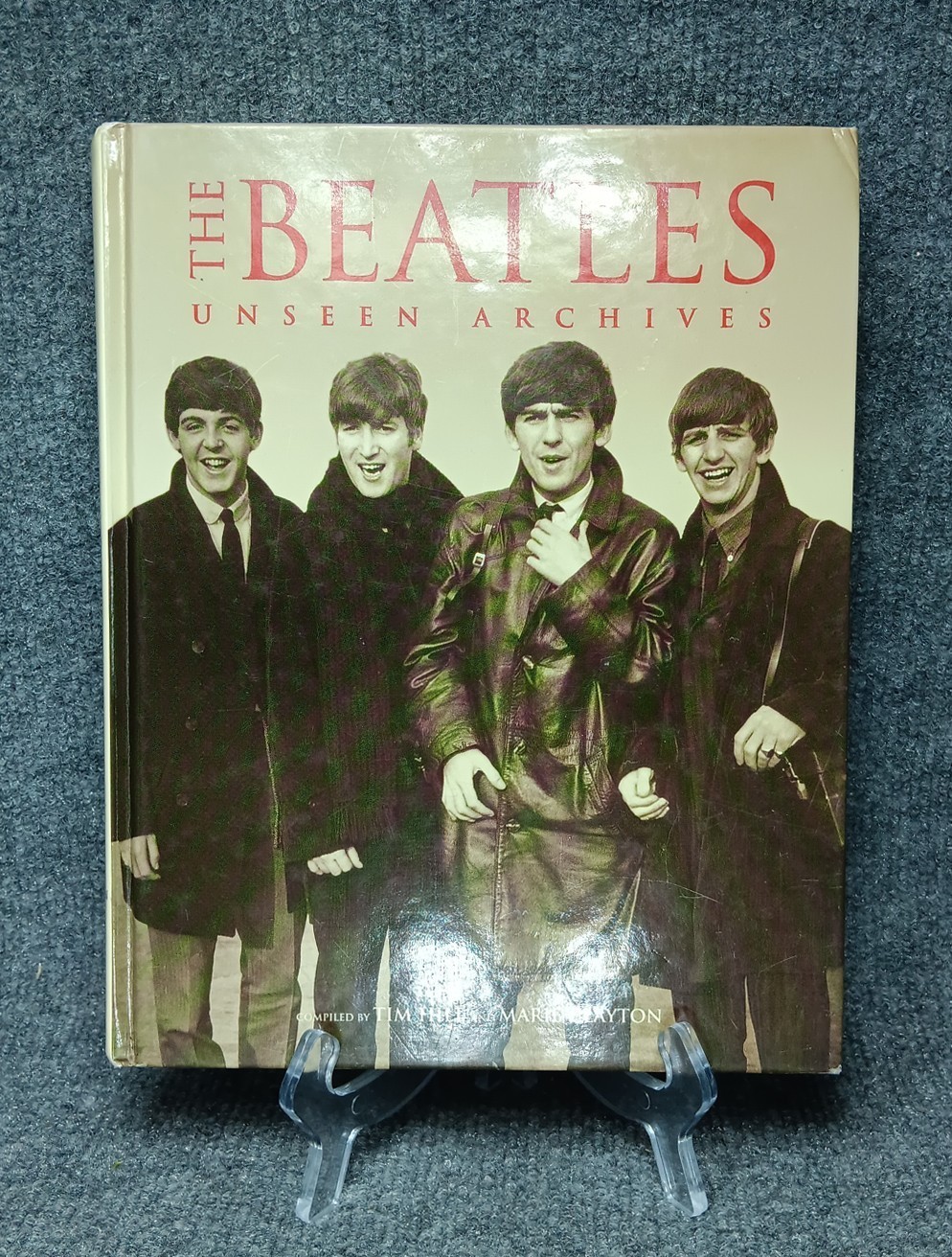 Beatles Book Lot of 4 Anthology Unseen Archives Ticket to Ride Are Here