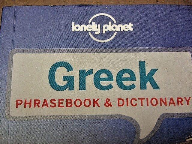 Lonely Planet Greek Phrasebook 6 Phrasebook & Dictionary 256 Pages FREE S/H!