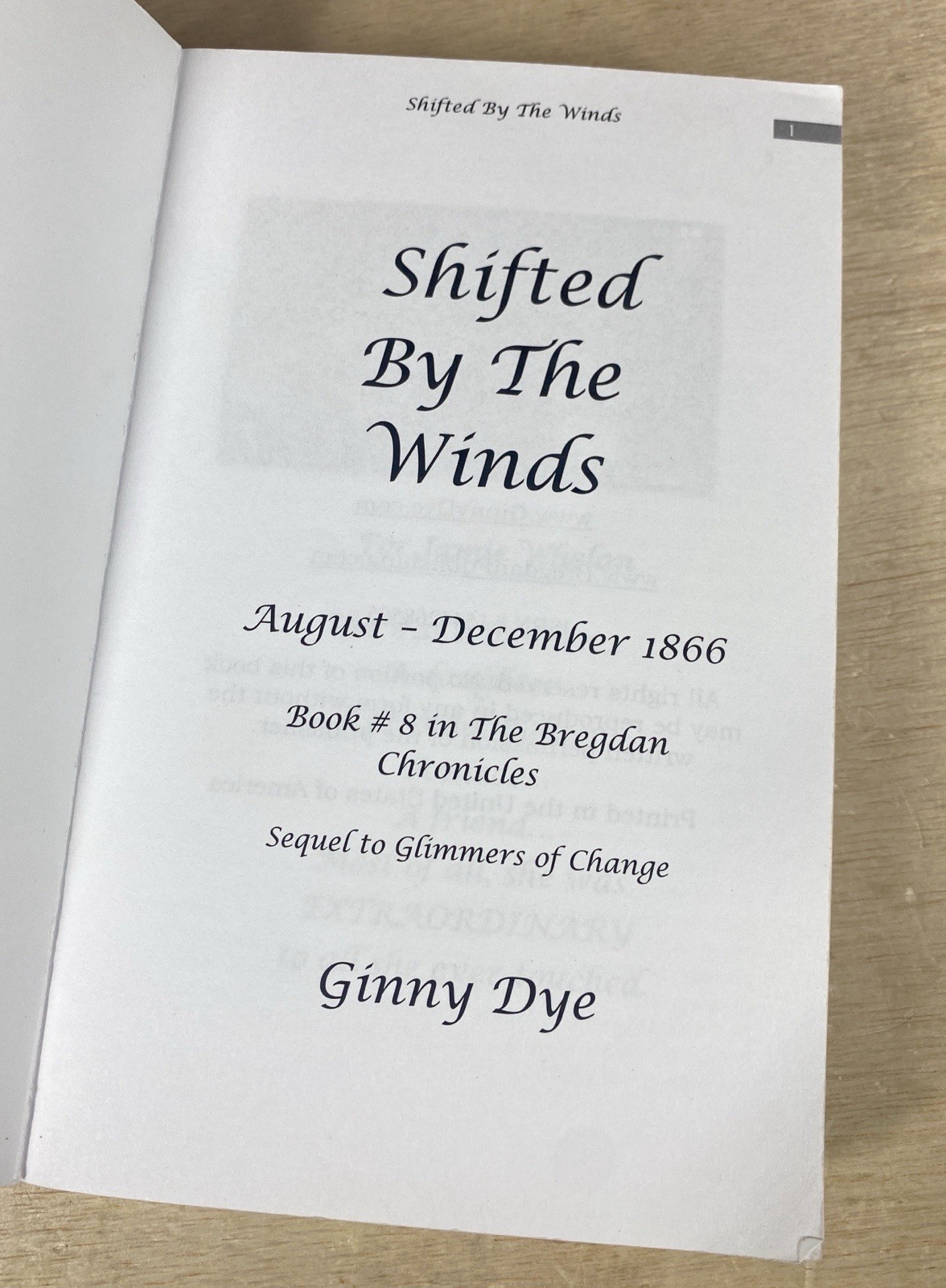 Ginny Dye – The Bregdan BC Chronicles Lot of 5 PBs Historical Fiction 2,4,5,8,10