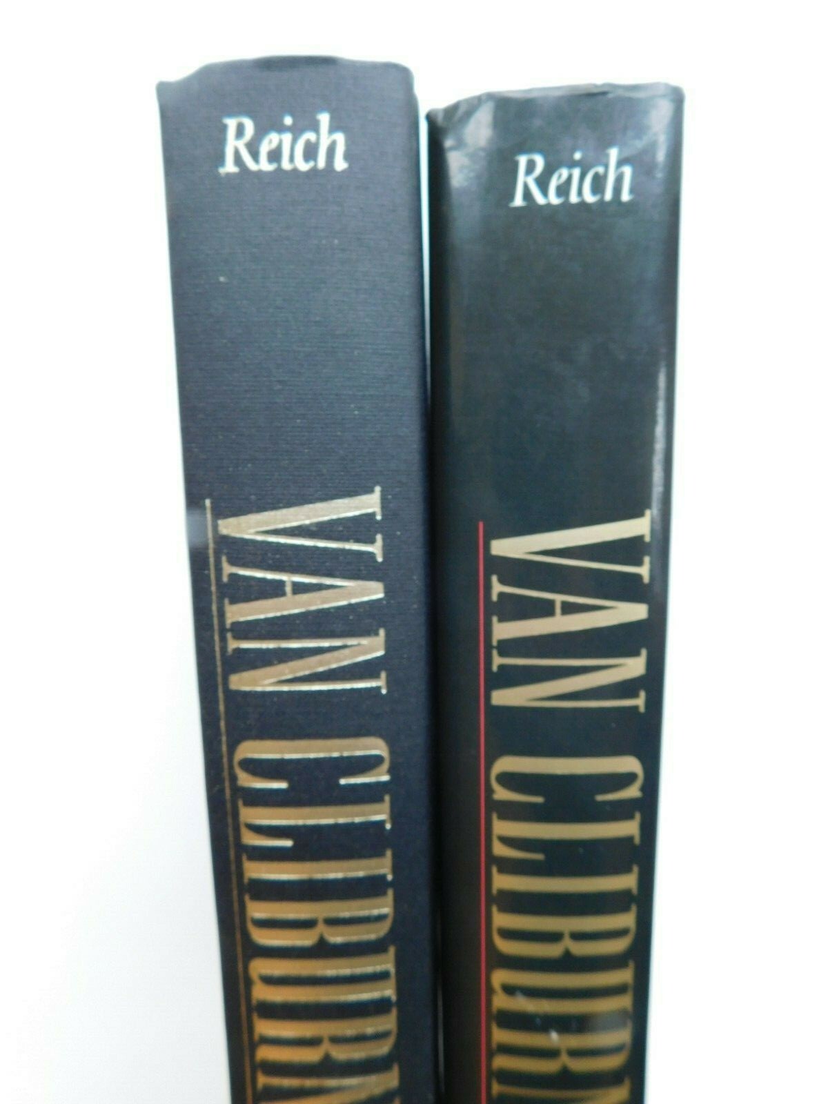 *SIGNED* pianist Van Cliburn biography by Howard Reich 1993 hardcover 428 pages