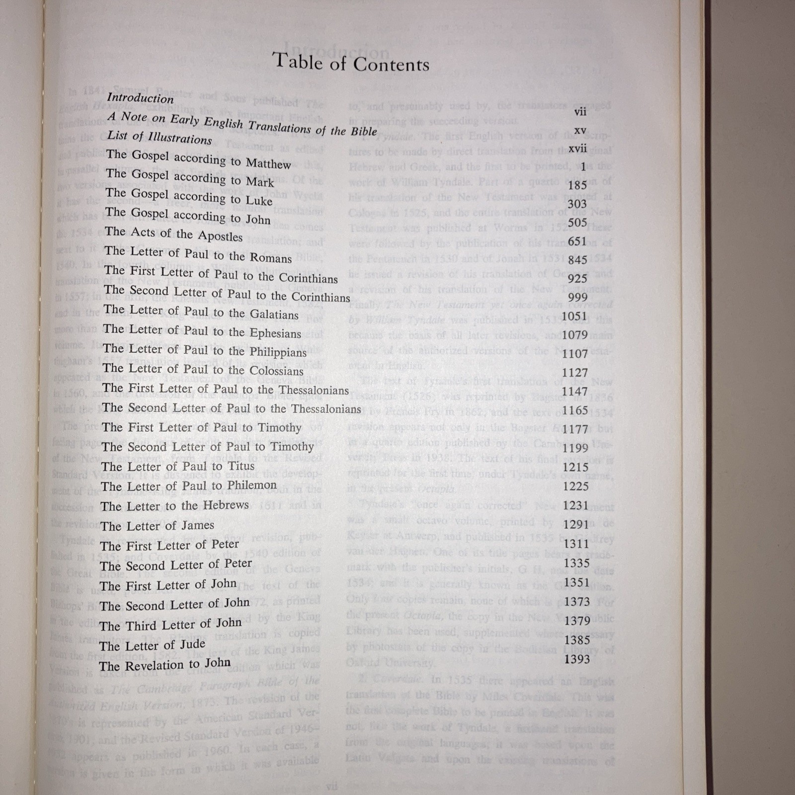 New Testament Octapla 8 English Vers of New Testament in Tyndale KJV 1946