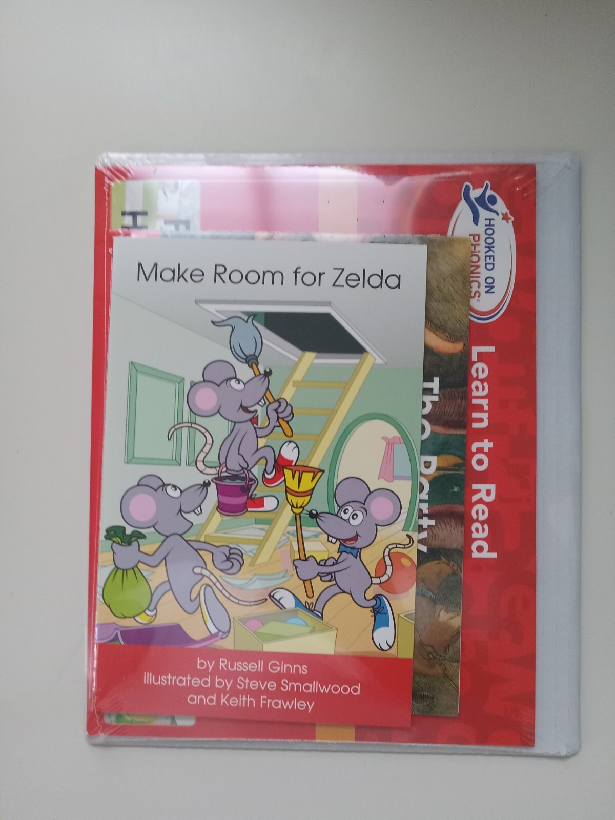 NEW SEALED HOOKED ON PHONICS LEARN TO READ – MAKE ROOM FOR ZELDA