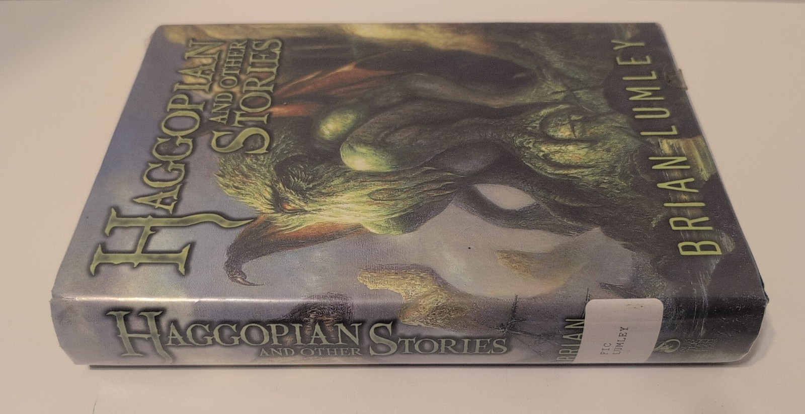 Haggopian and Other Stories HB/DJ 1st/1st SIGNED by Brian Lumley & Bob Eggleton