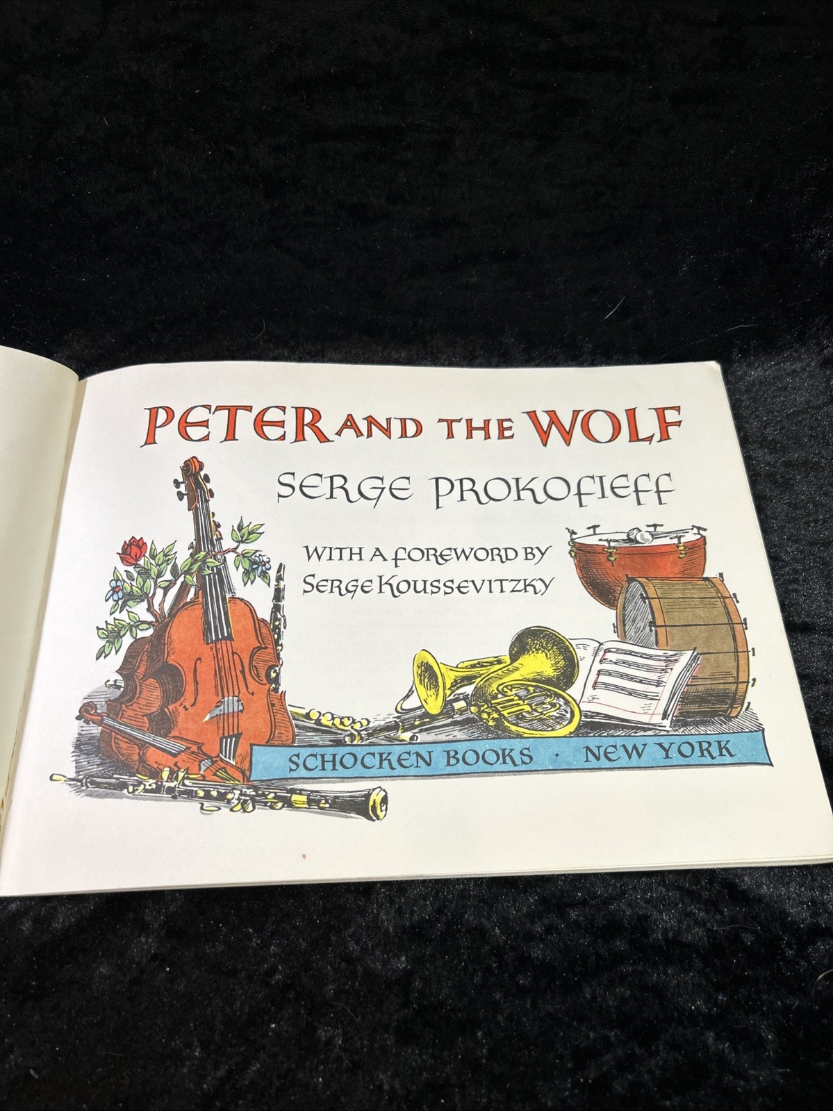 Peter and the Wolf – Illustrated 1981 Paperback – Warren Chappell