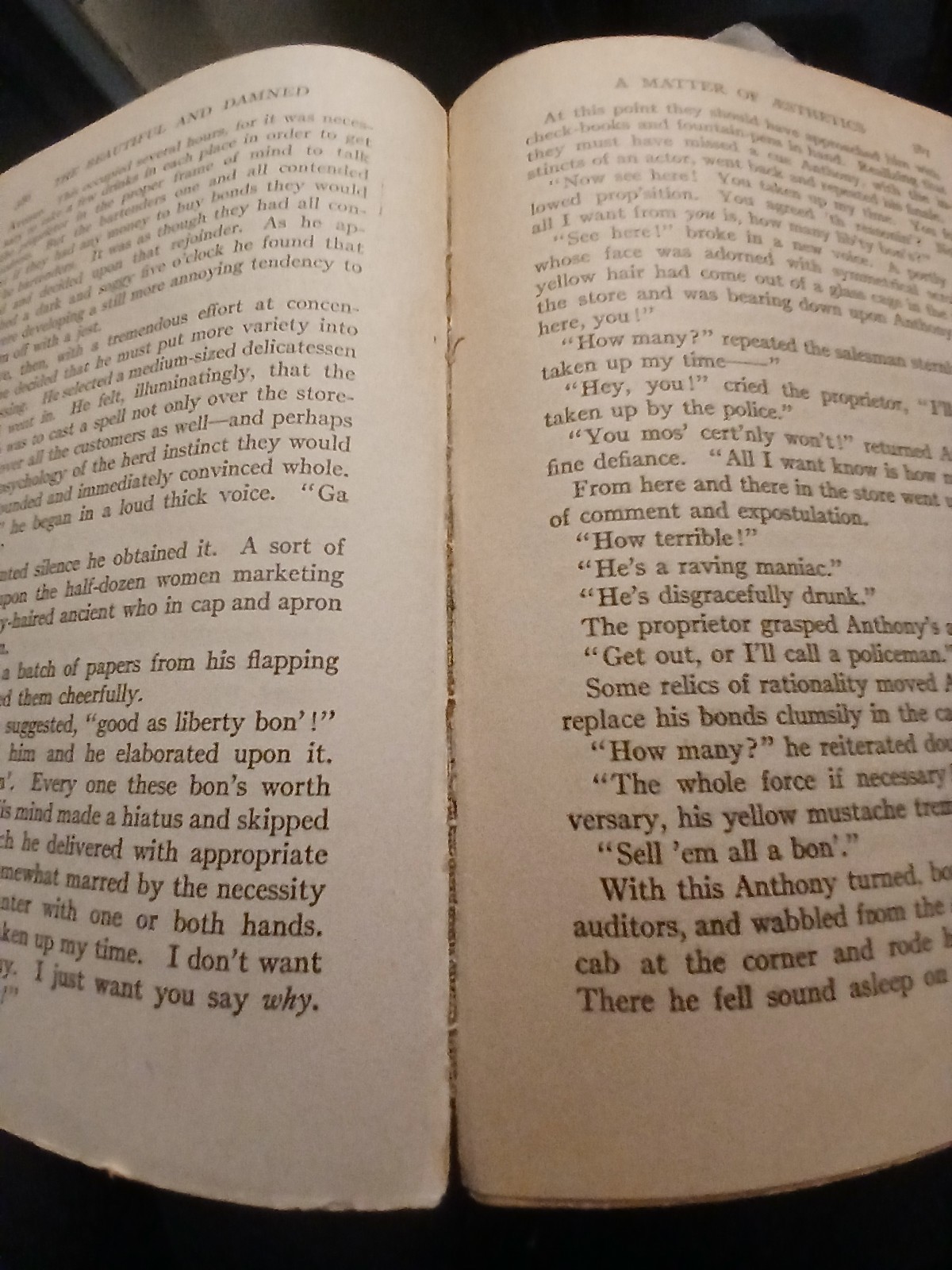 The Beautiful And Damned – F. Scott Fitzgerald – First Edition First Printing