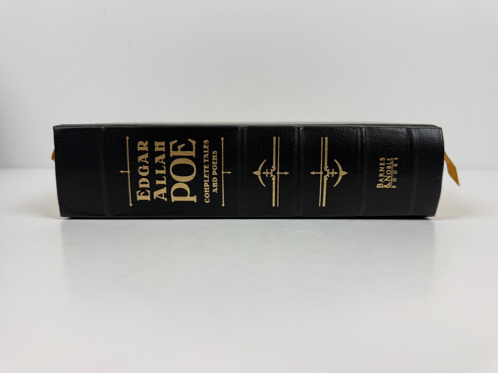 Edgar Allan Poe Complete Tales Poems Barnes Noble Leatherbound Hardcover 1992