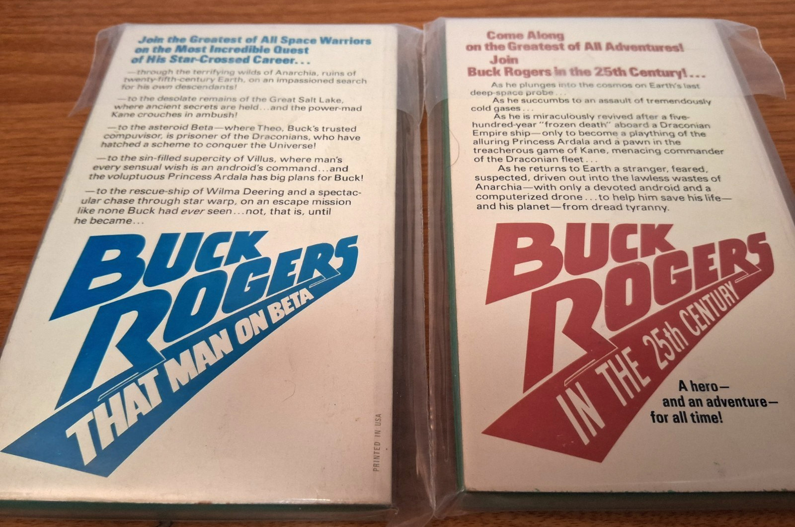 Lot of 2 Buck Rogers In The 25th Century and That Man on Beta – First Editions