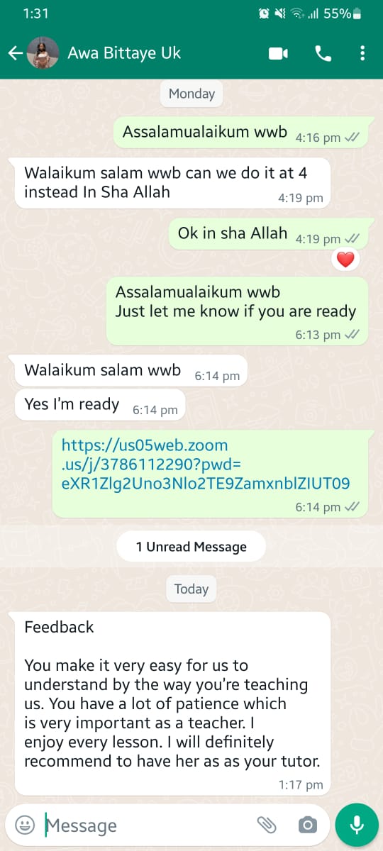 Awa about Asma Awa about Asma